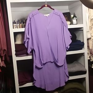 Indigo Thread Co Blousy Lavender Tunic